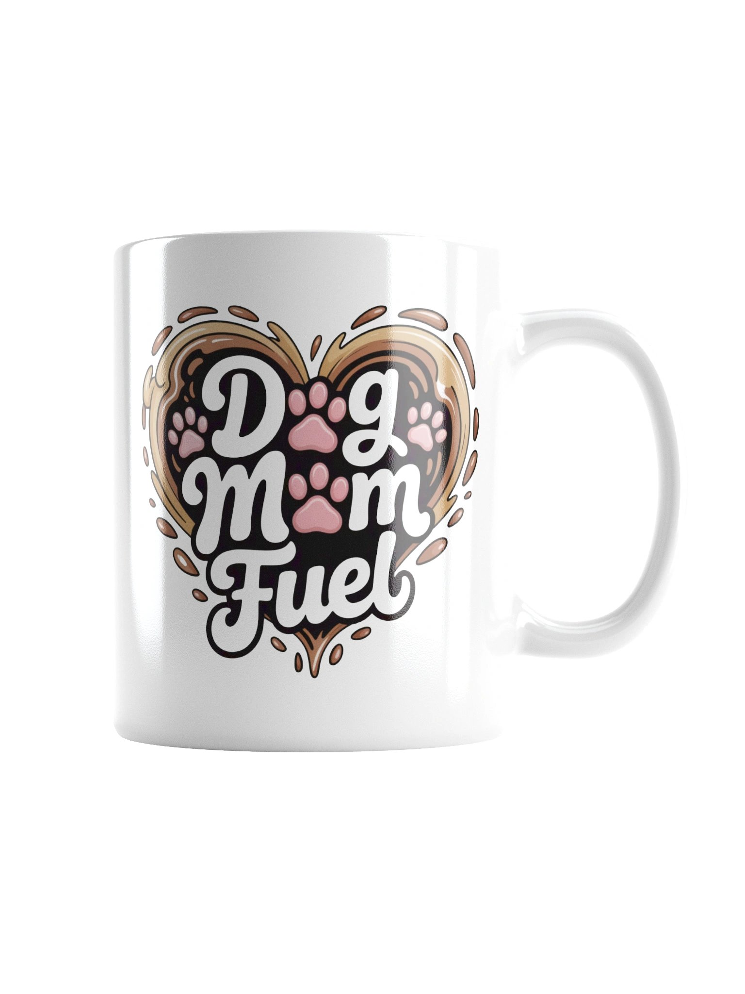 Dog Mom Fuel Coffee Mug – Cute Gift for Dog Moms product image (7)