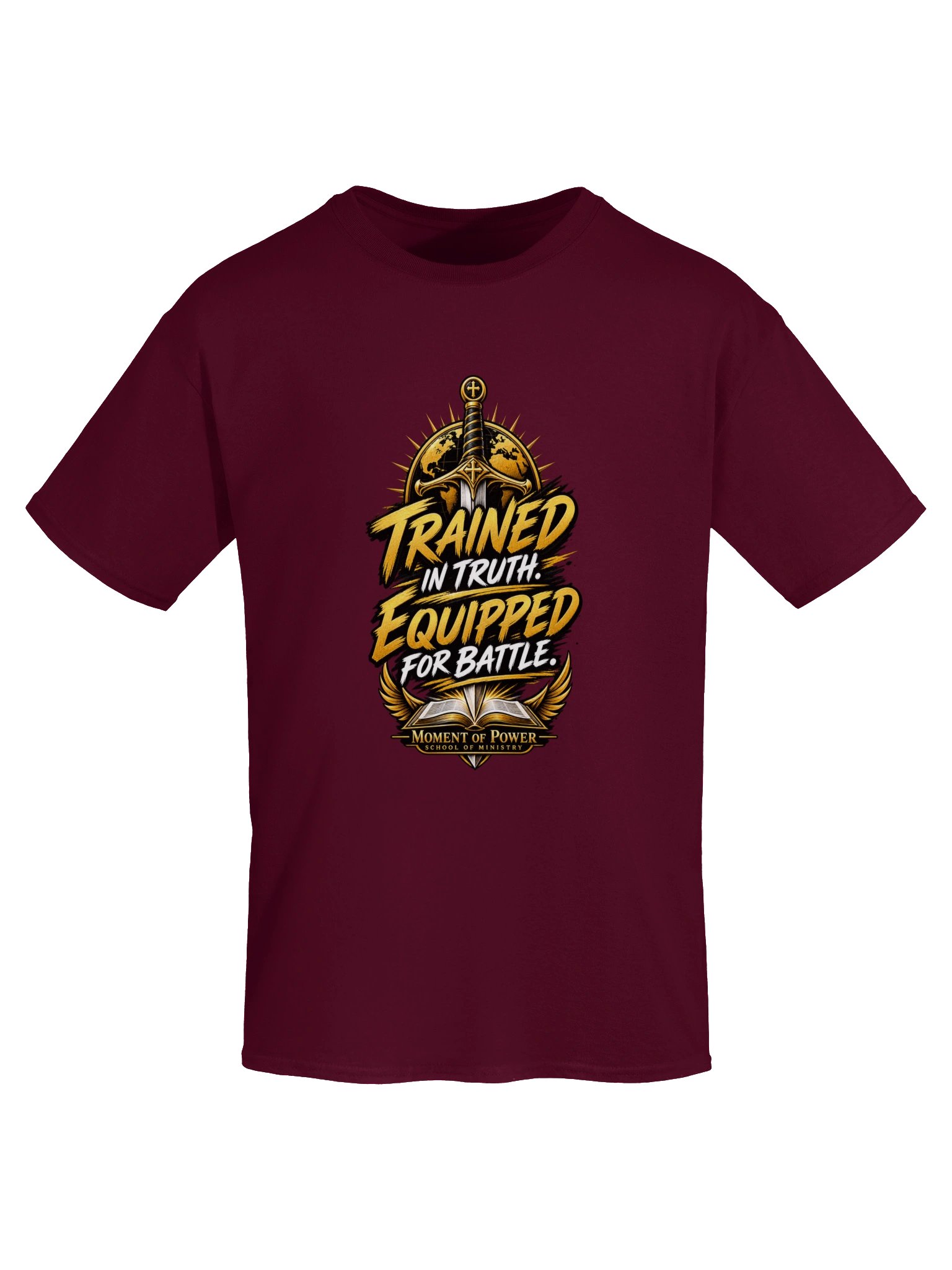 Trained in Truth — Equipped for Battle Tee product image (115)