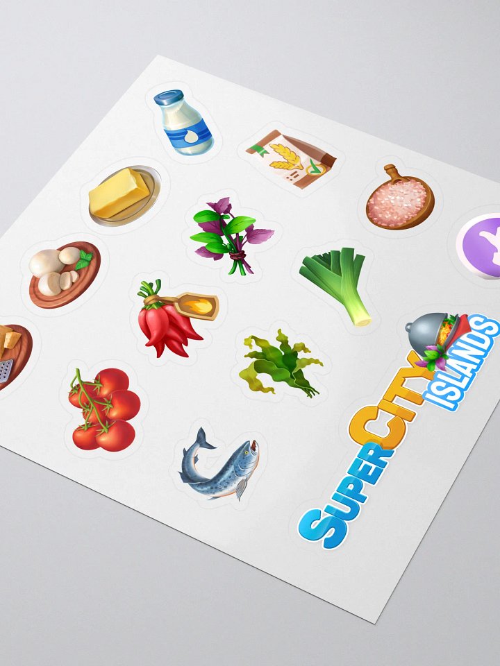 Islands Ingredients Stickers product image (1)