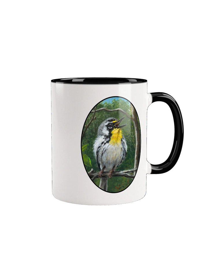 Yellow Throated Warbler in the Woods Mug product image (6)