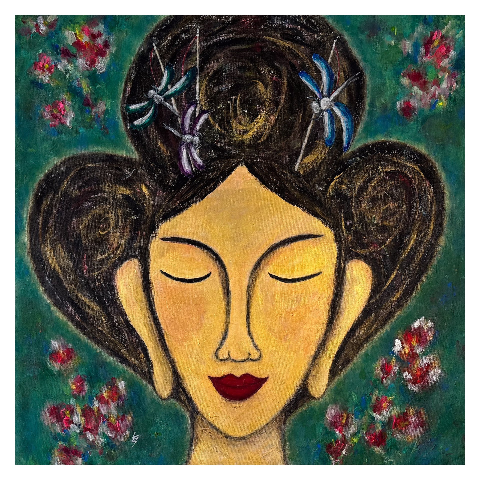 Lady Dragonfly Print product image (2)