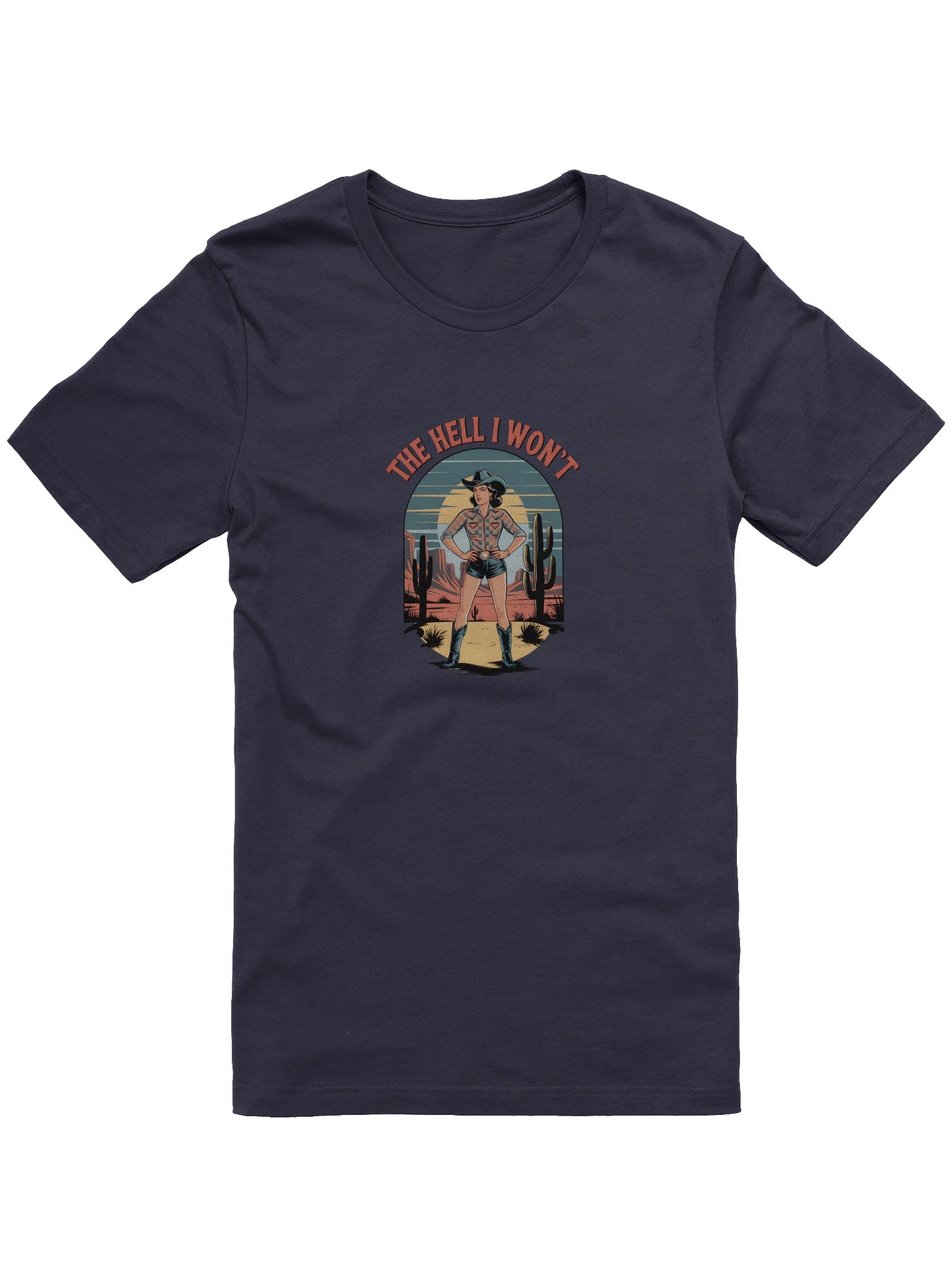 [BJ Designs] The Hell I Won't Unisex Graphic Tee product image (1)