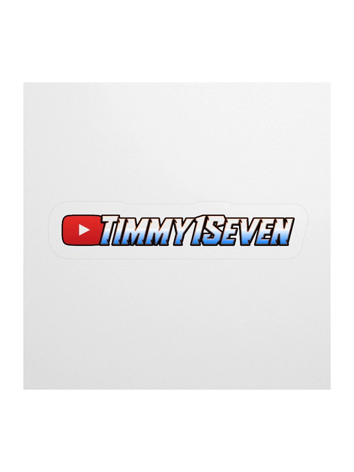 Timmy1Seven kiss Cut Stickers product image (1)