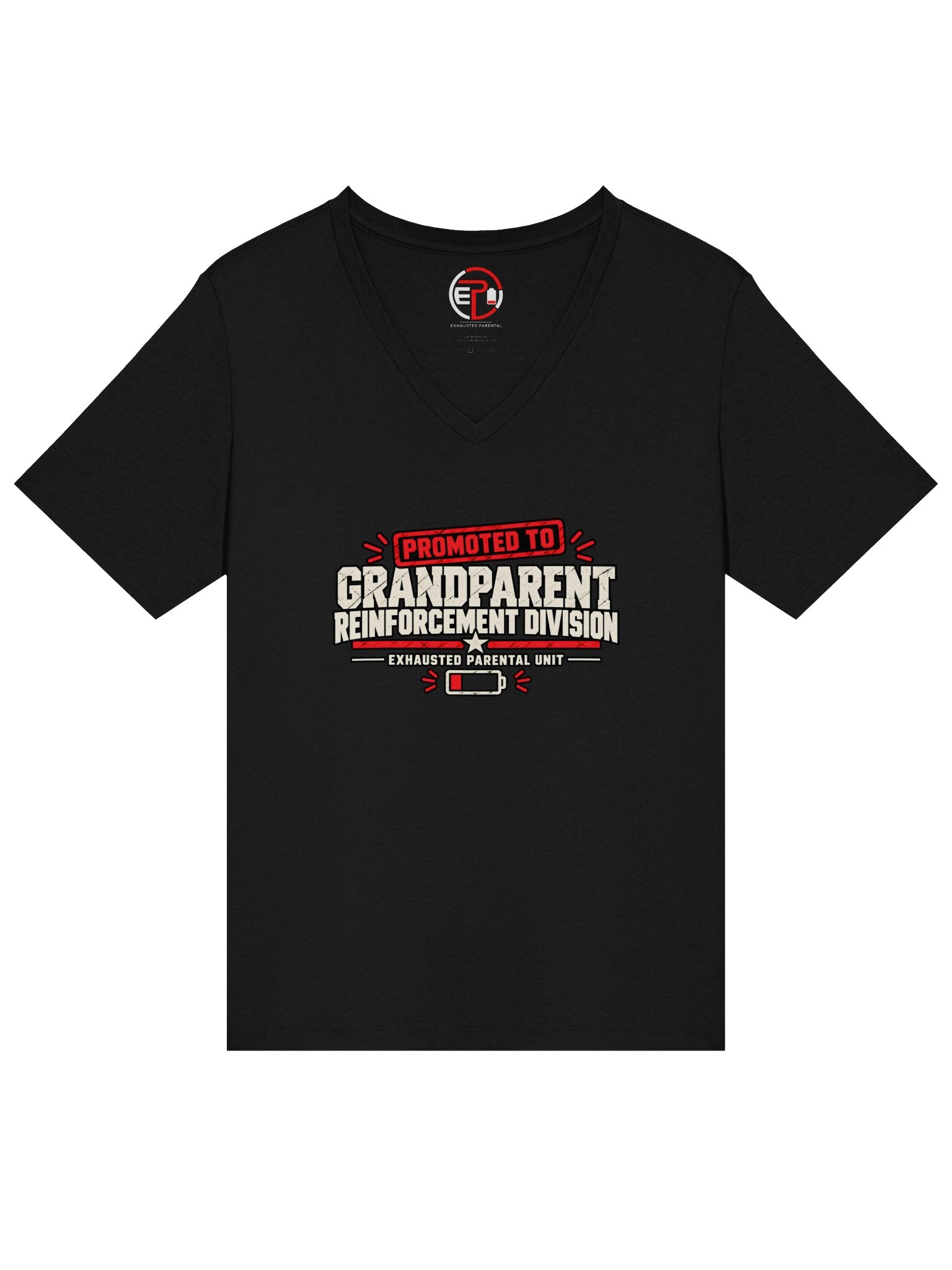 Promoted to Grandparent Reinforcement Division Women's V-Neck product image (1)