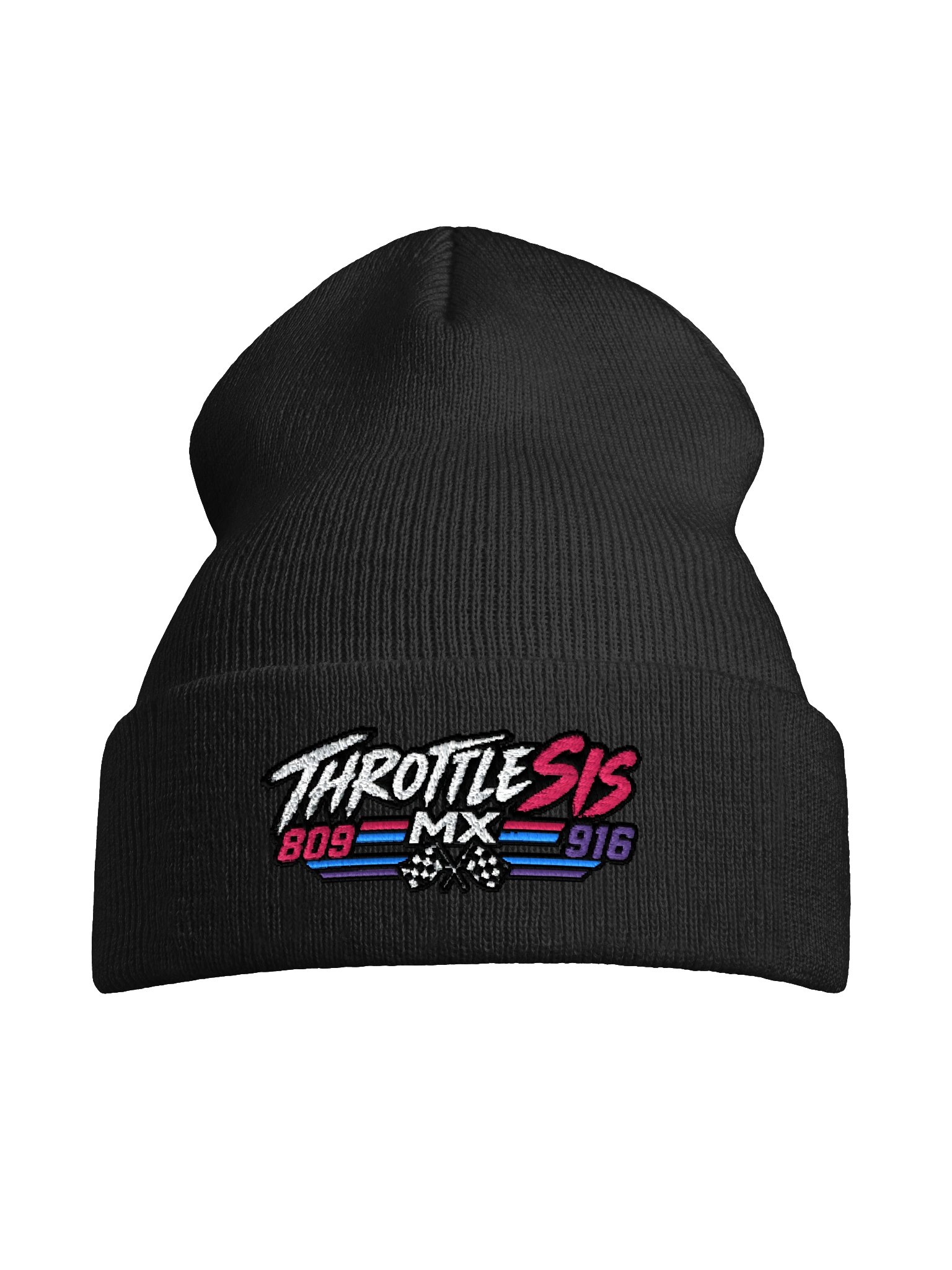 Throttle Sis MX Logo Emblem Beanie product image (7)