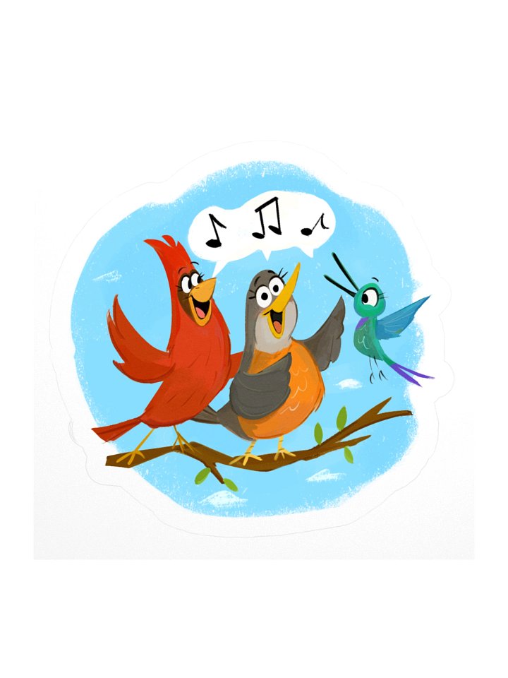 Folktale Forest’s Famous Birdie Band Sticker product image (1)