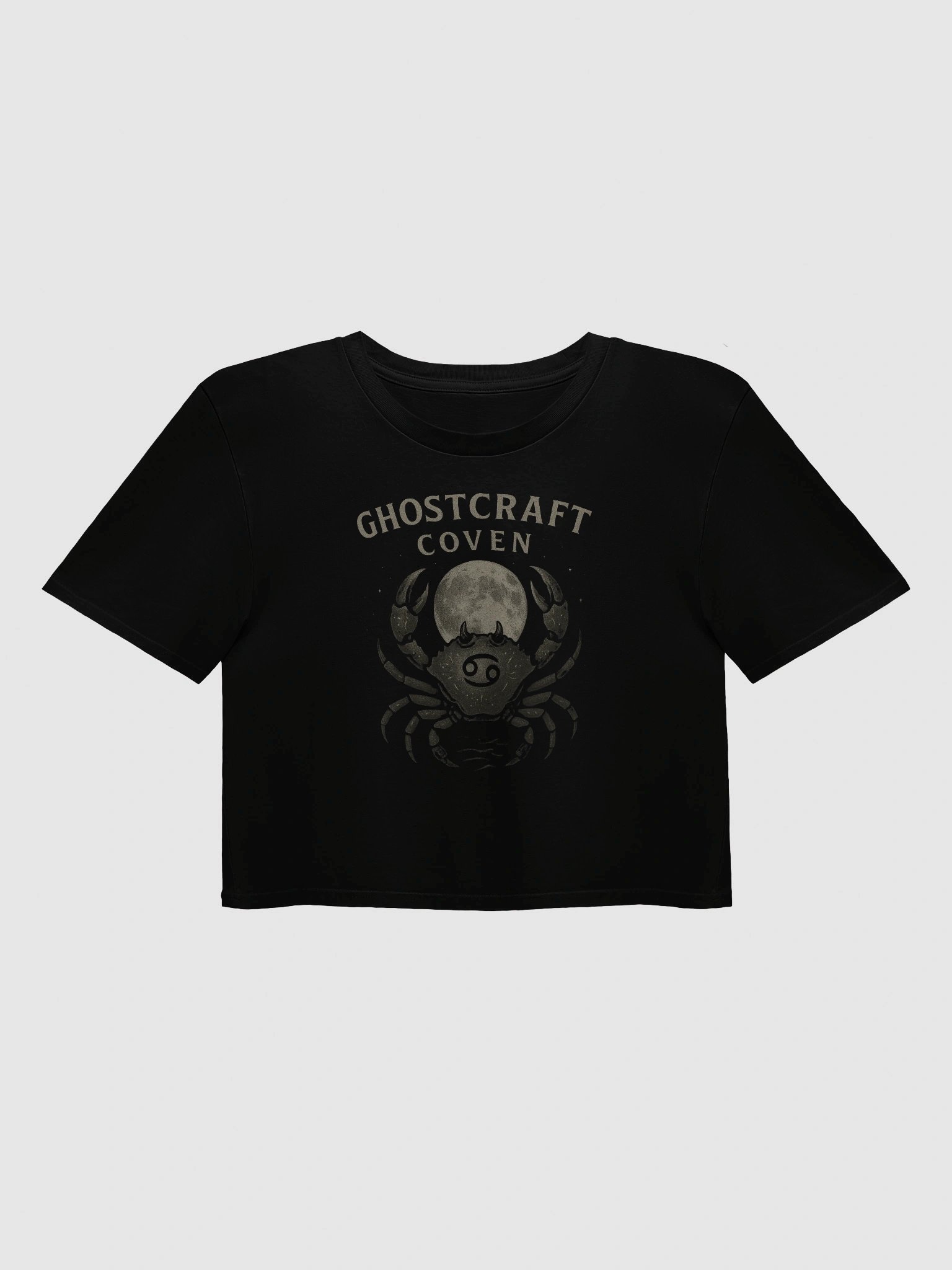 Crop Tee: Born Under the Moon product image (1)