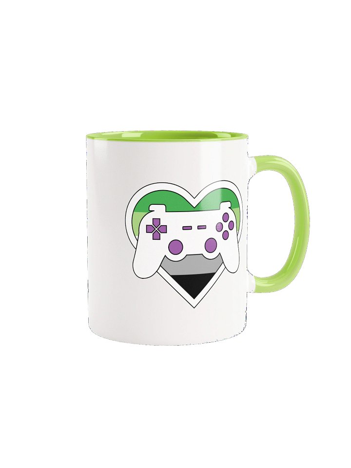 Pride Mug - Aromantic Gaymer product image (5)