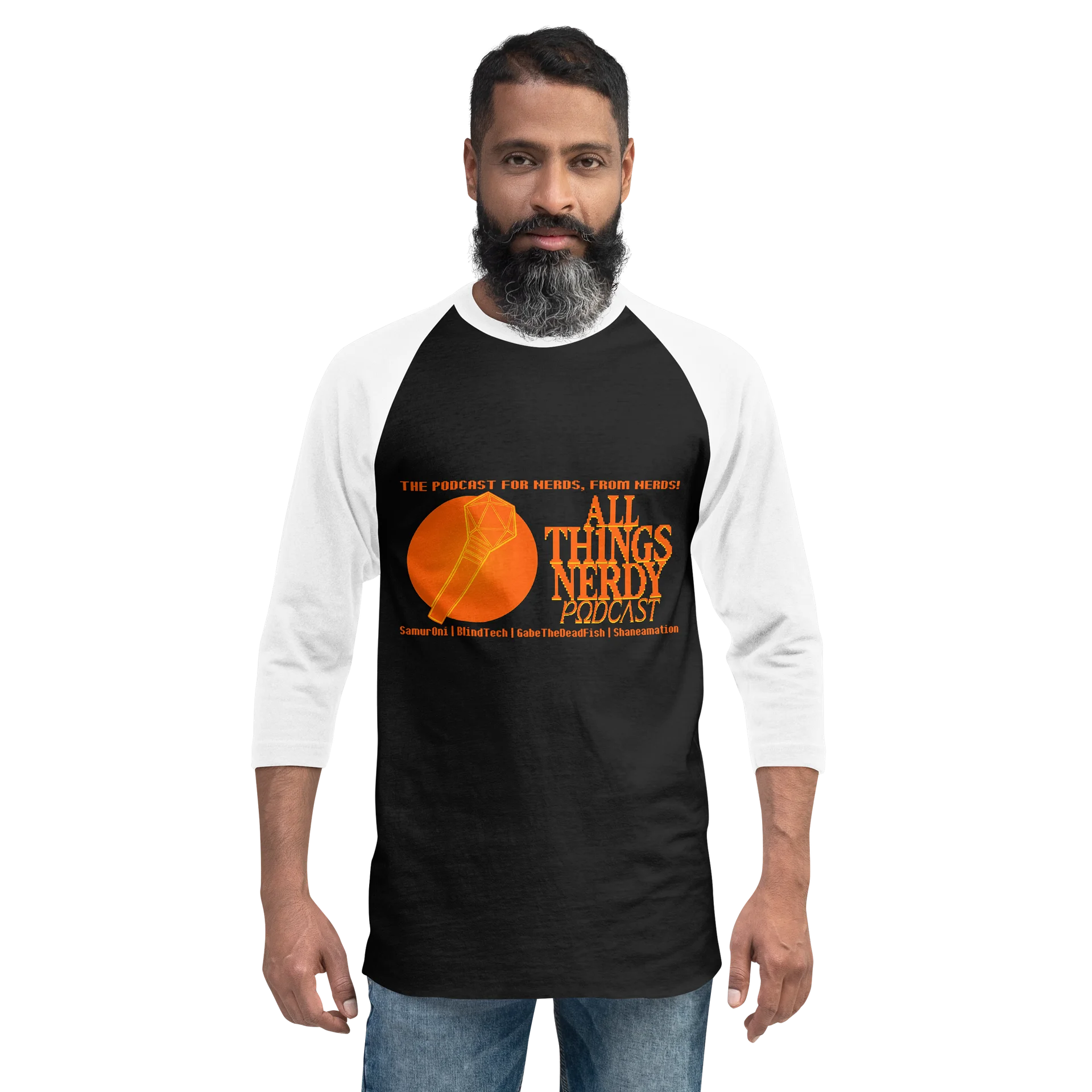 All Th1ngs Nerdy Raglan product image (4)