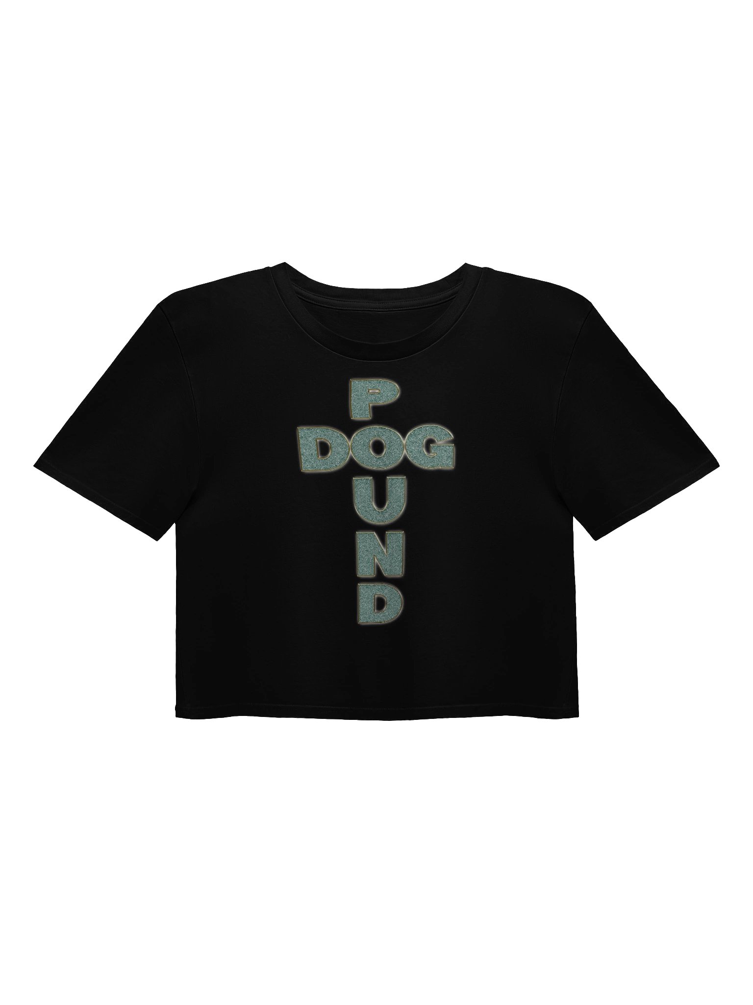 DOG POUND CROSS CROP TOP product image (2)