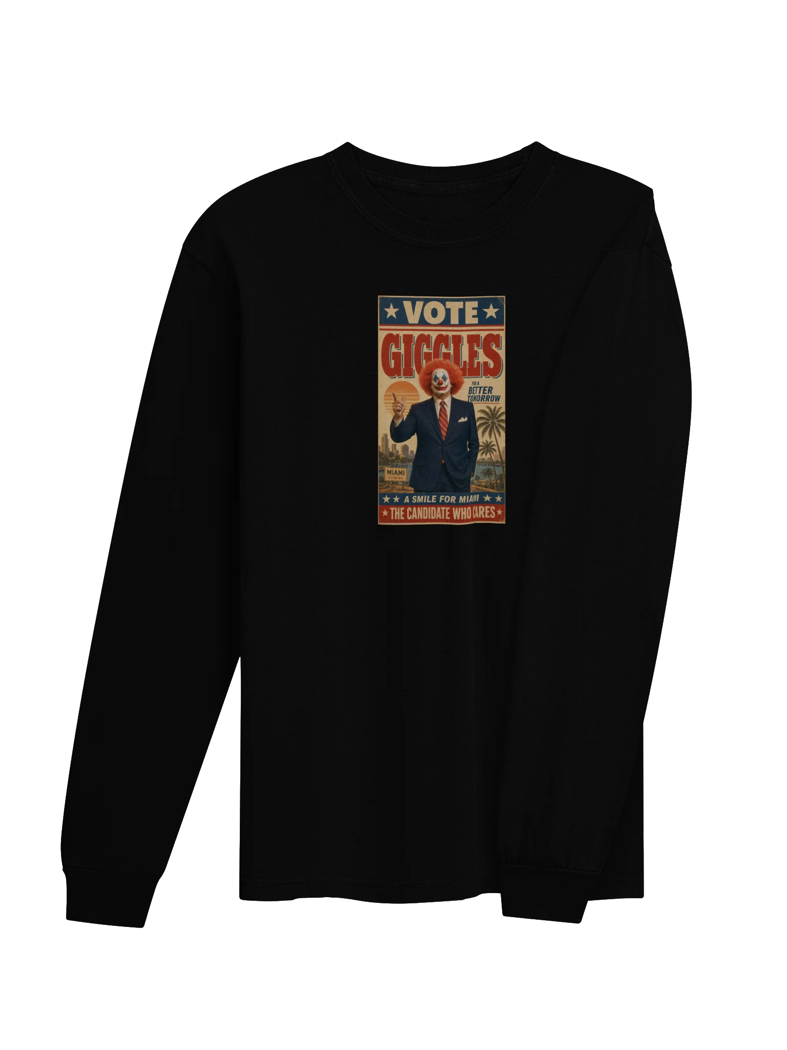 Vote Giggles Long Sleeve T-Shirt product image (12)