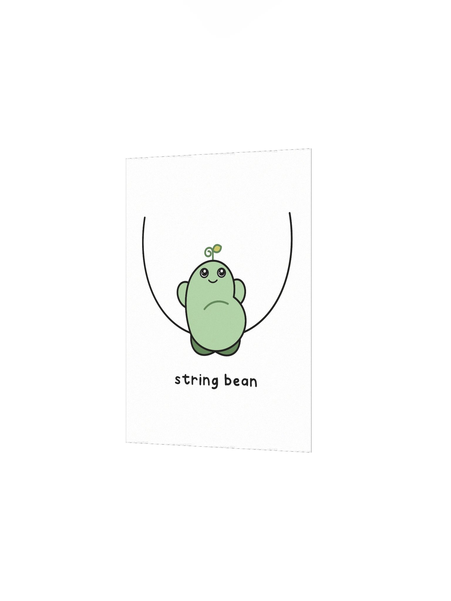 string bean print product image (2)