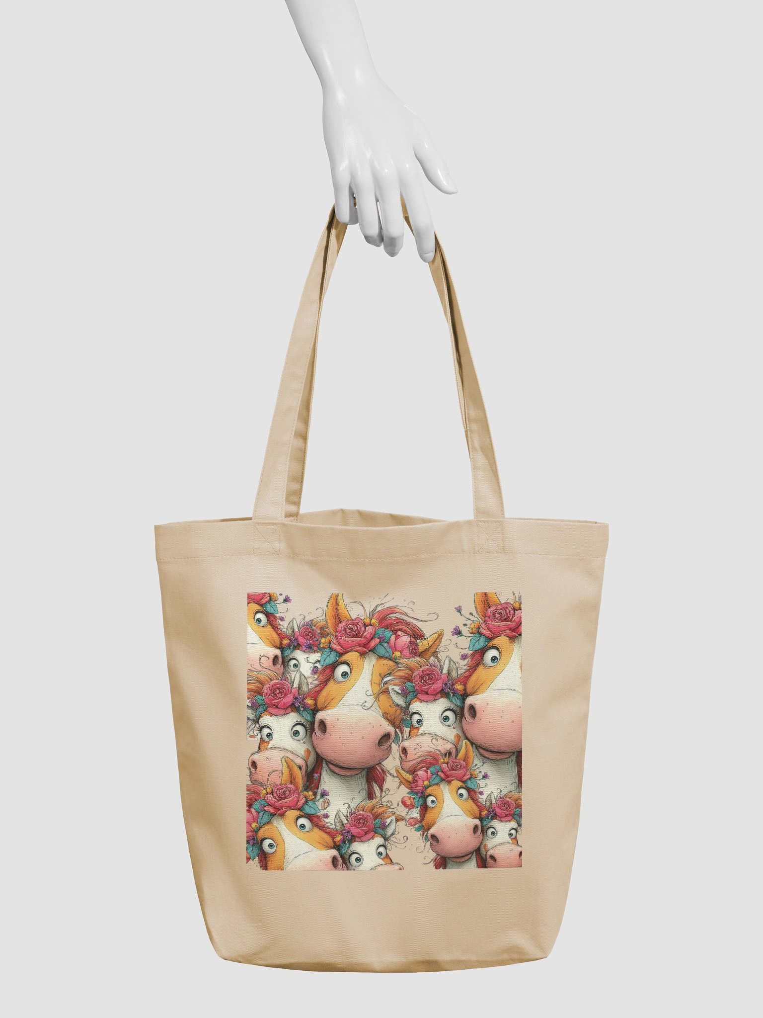 Horse Selfie Tote Bag product image (5)
