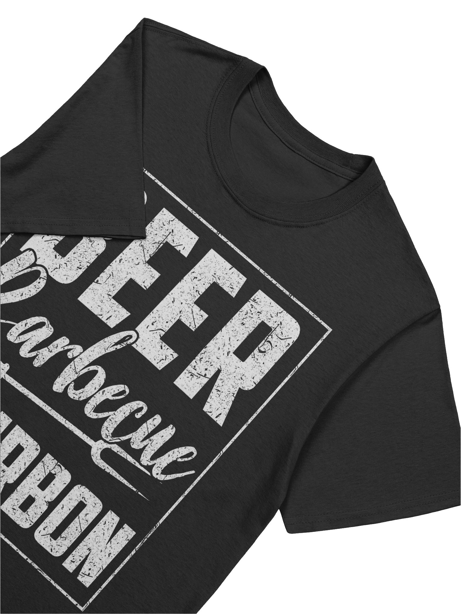Beer. Barbecue. Bourbon. – Gildan Softstyle Unisex T-Shirt product image (5)