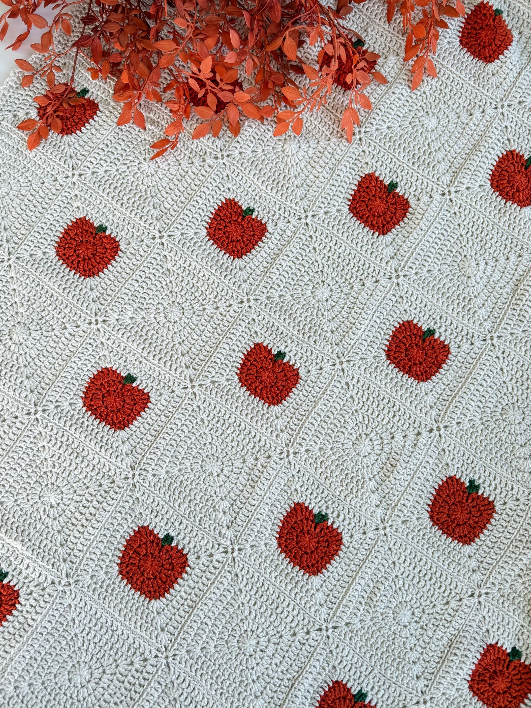 The Pumpkin Patch Blanket Crochet Pattern product image (7)