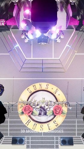 New updates to the Use Your Illusion Tour stage.
3D model by @genroses 

#gnr #gunsnroses #useyourillusiontour #useyourillusion