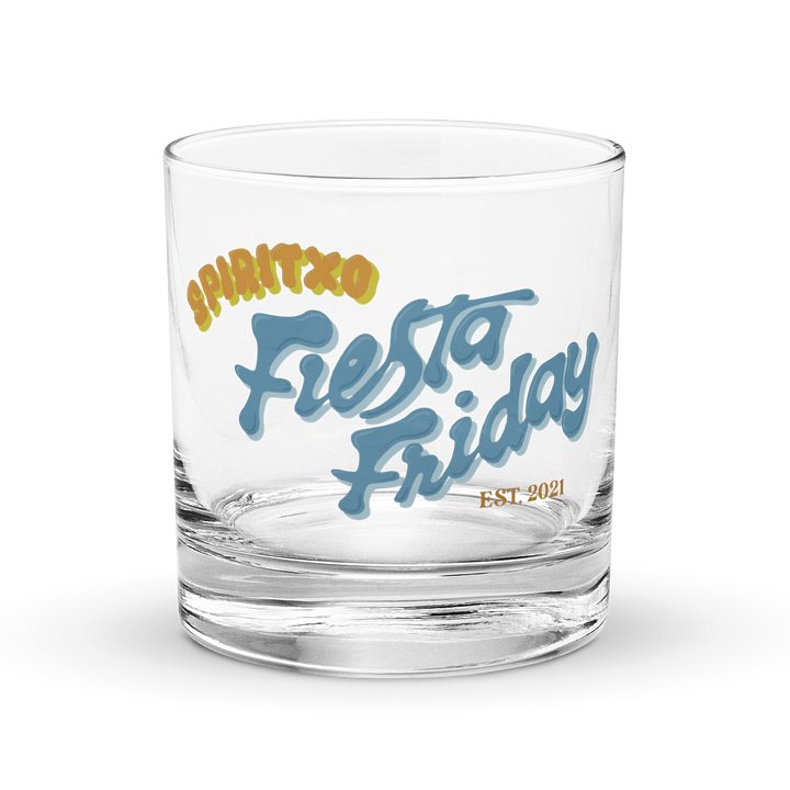 Fiesta Friday V3 Whiskey Glass product image (1)