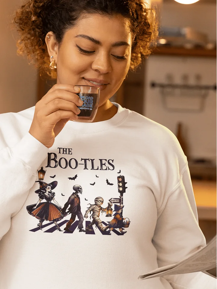 The Boo-tles Retro Halloween Parody Sweatshirt product image (1)