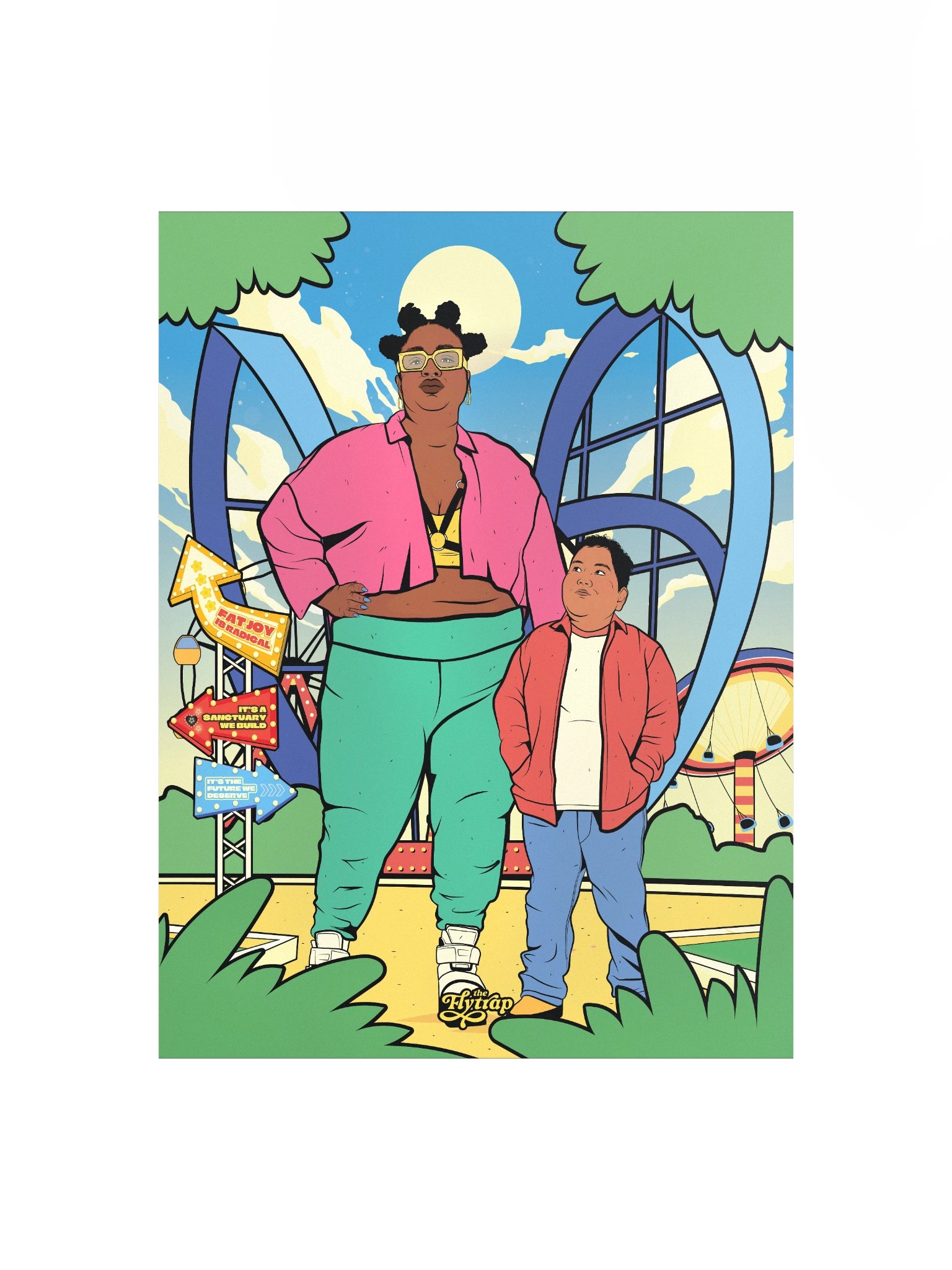 Fat Joy 12x16 poster product image (1)