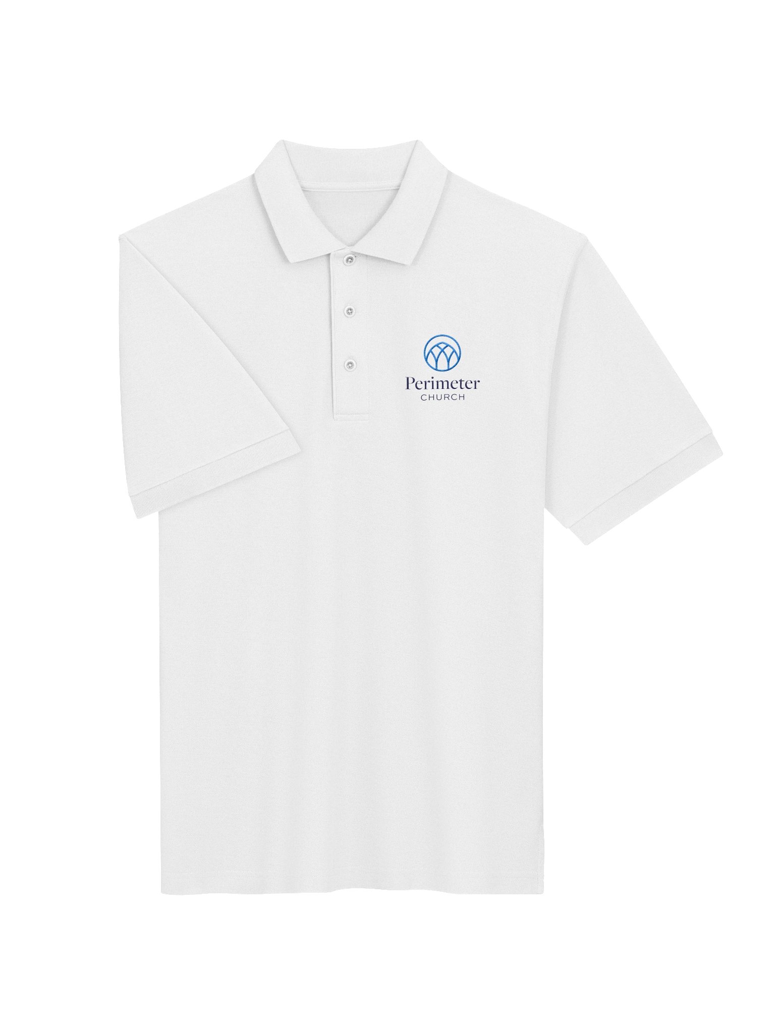 Men's White Polo product image (3)