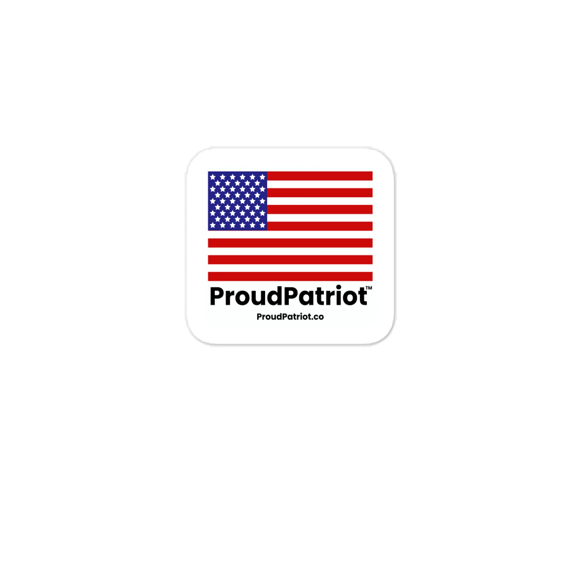 American Flag Vinyl Sticker product image (1)