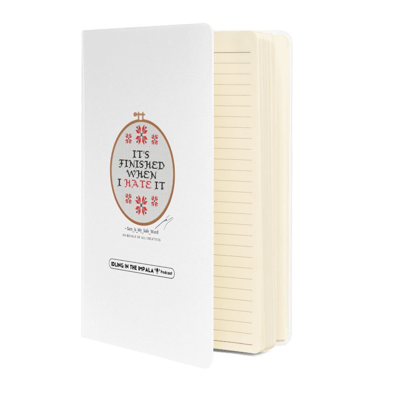 It's Finished When I HATE It - Lined Notebook (Various Colours) product image (2)