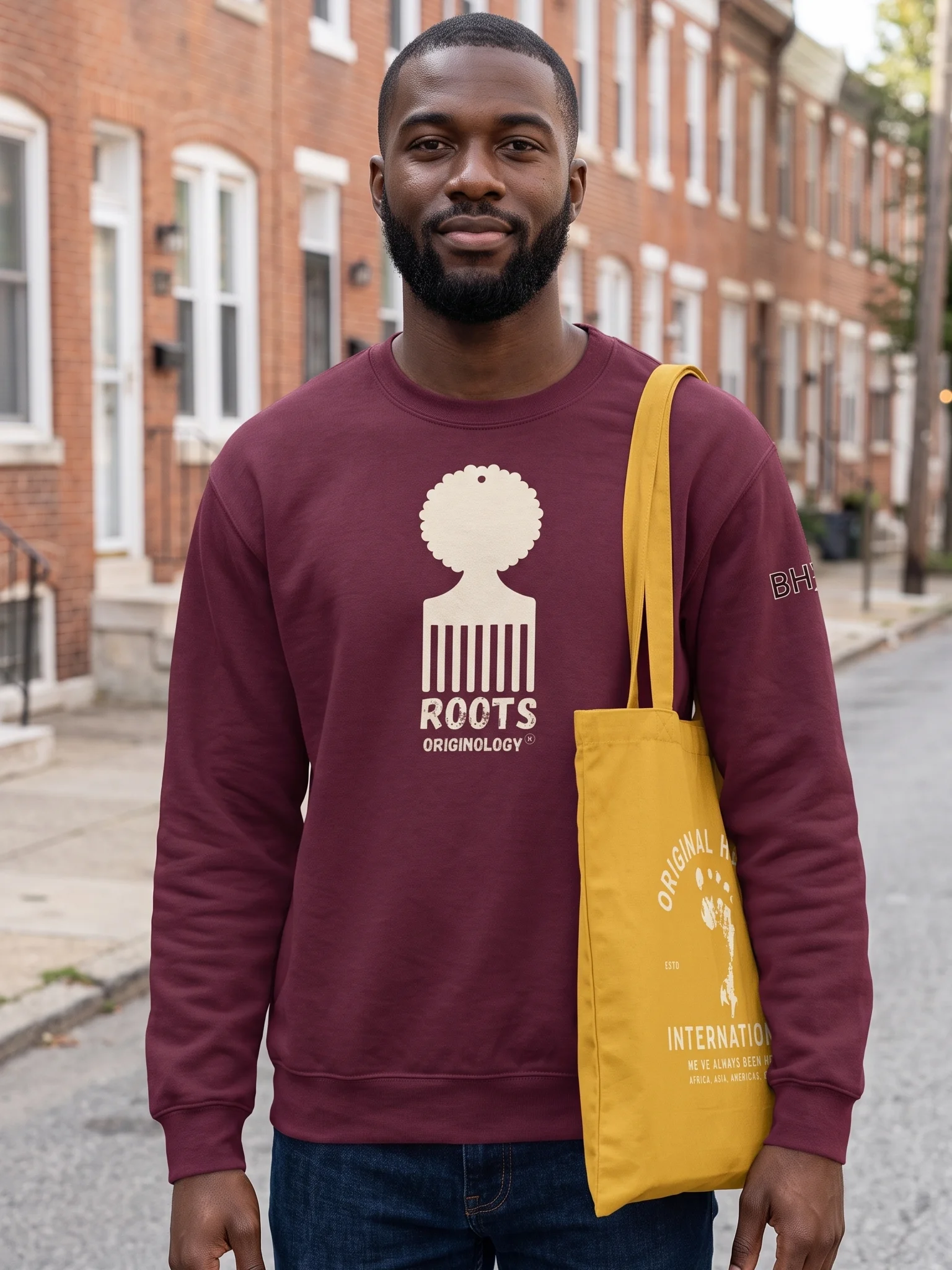 Afro Roots CRM | Sweatshirt | Originology | Black History X product image (50)
