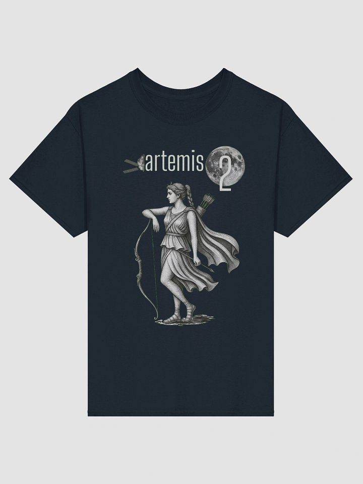 Artemis 2 Mission NASA Lunar Goddess Vintage Space T-Shirt product image (2)