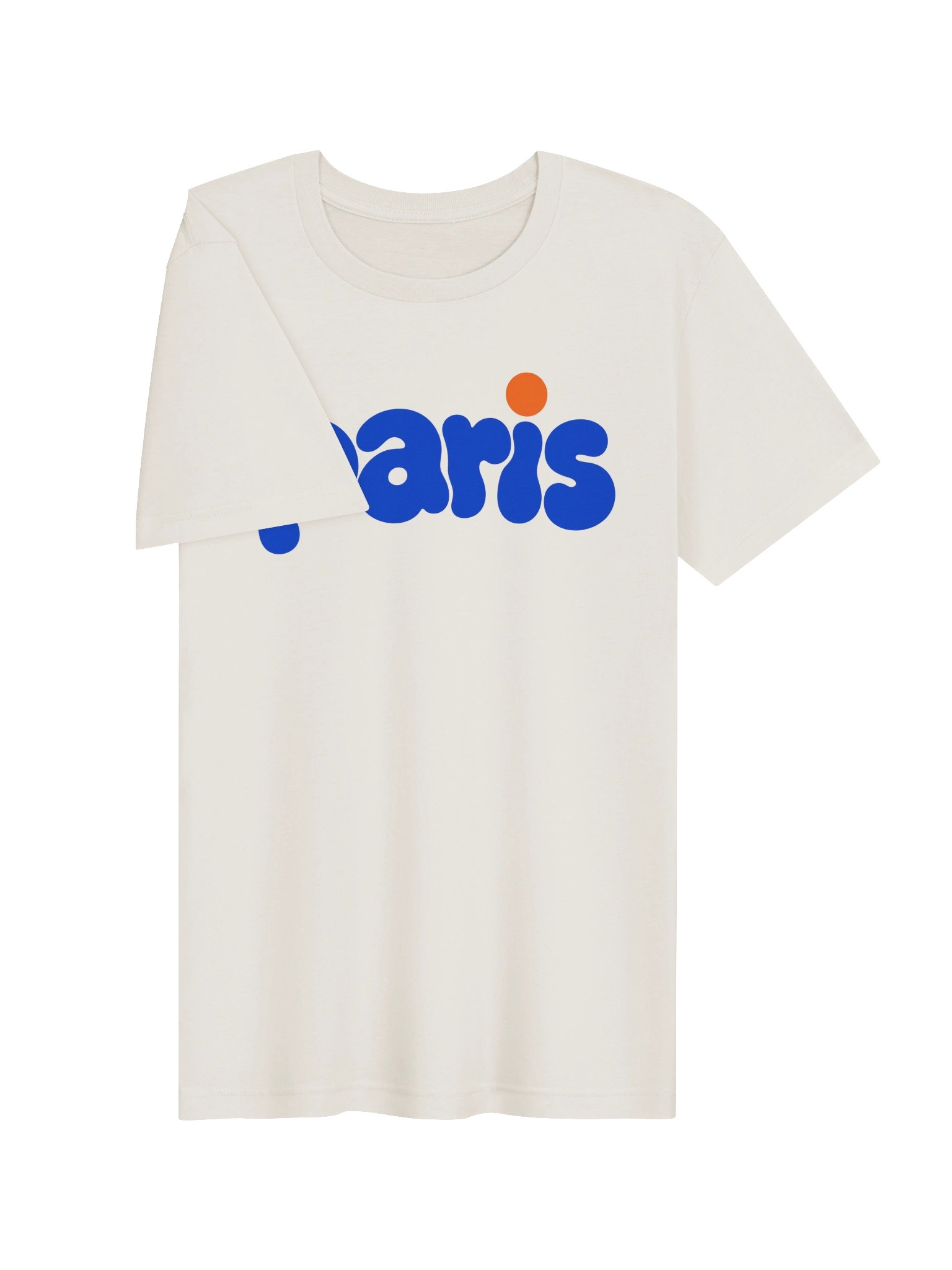 Paris Blue Lettering Tee product image (3)