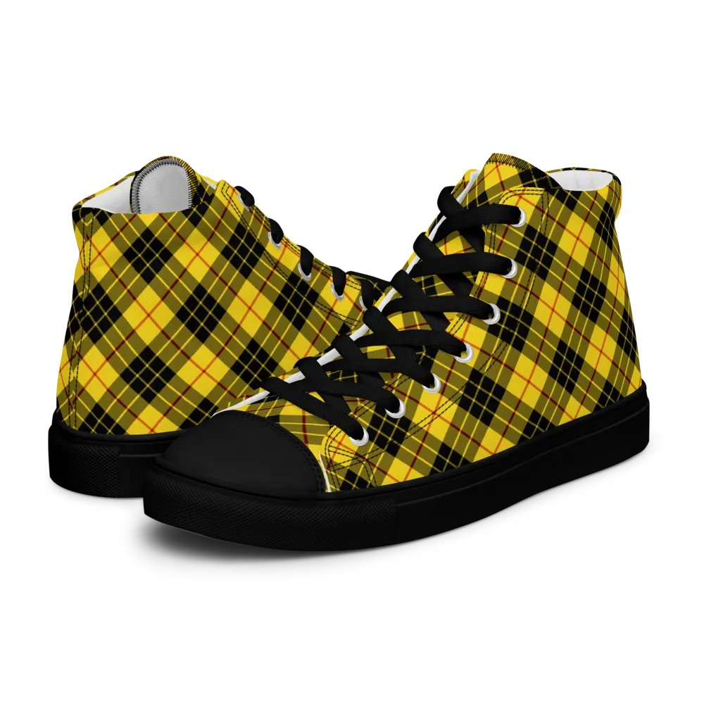 MacLeod Tartan Men's High Top Shoes product image (8)