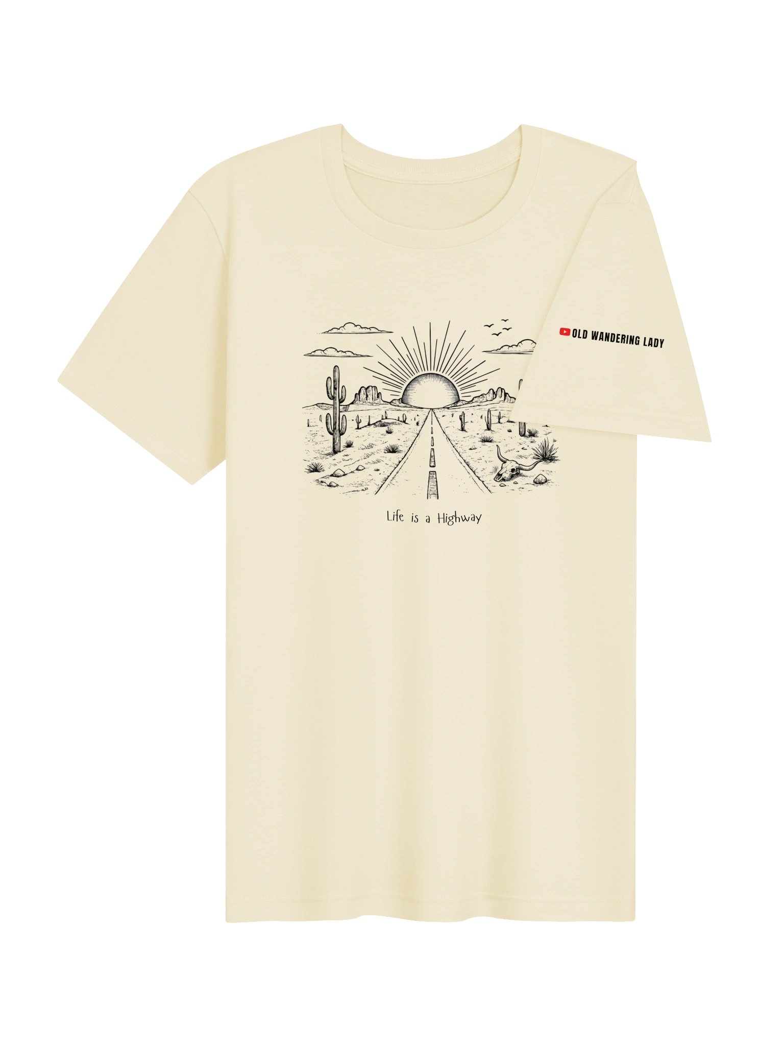 Life is a Highway Ladies Casual Tee product image (34)