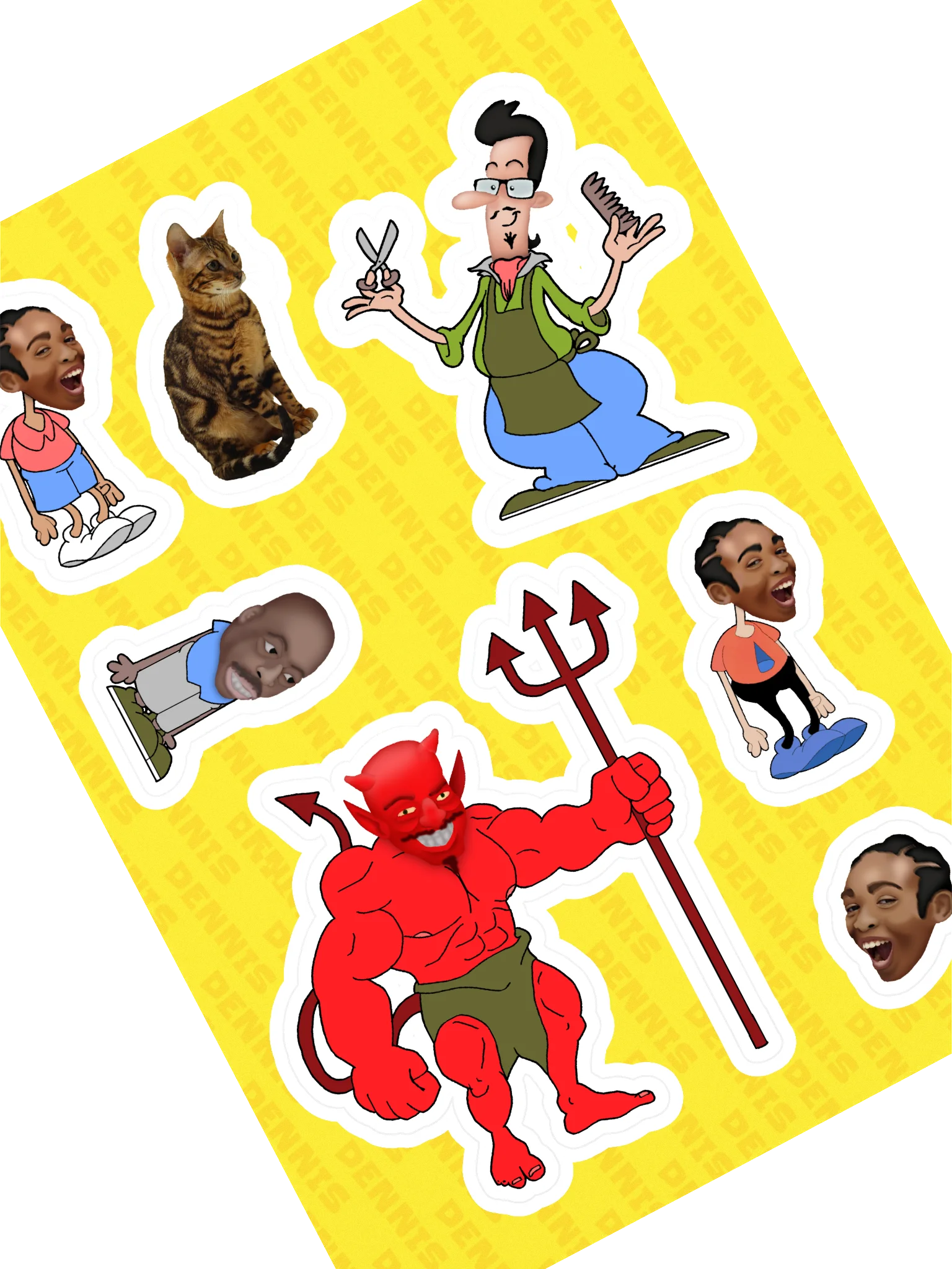 The Dennis Show Sticker Pack 1 product image (1)