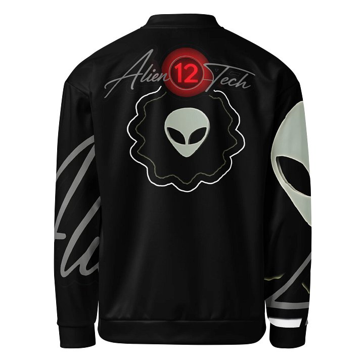 Alien 12 Tech | Intergalactic Authority Bomber | Streetwear product image (2)