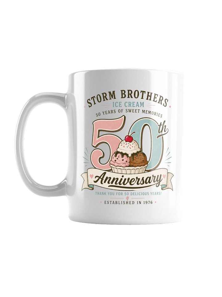 Storm Brothers 50th Anniversary Mug product image (1)