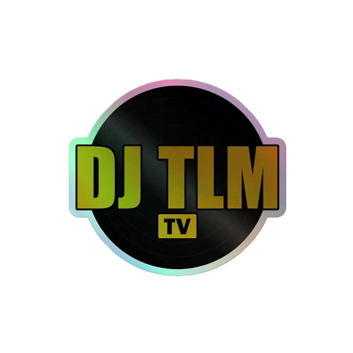 DJ TLM TV Holographic Sticker Set product image (2)