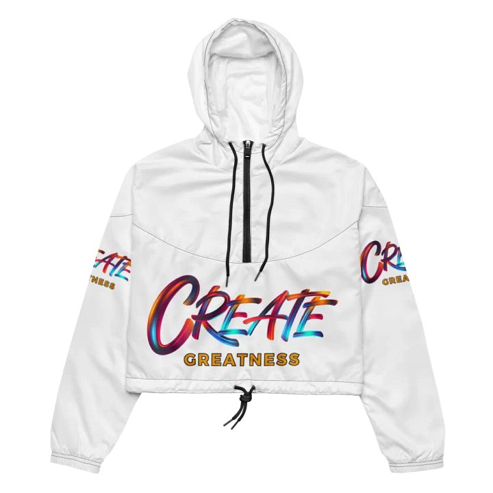 Create Greatness Dynamic Vibes Cropped Windbreaker product image (2)
