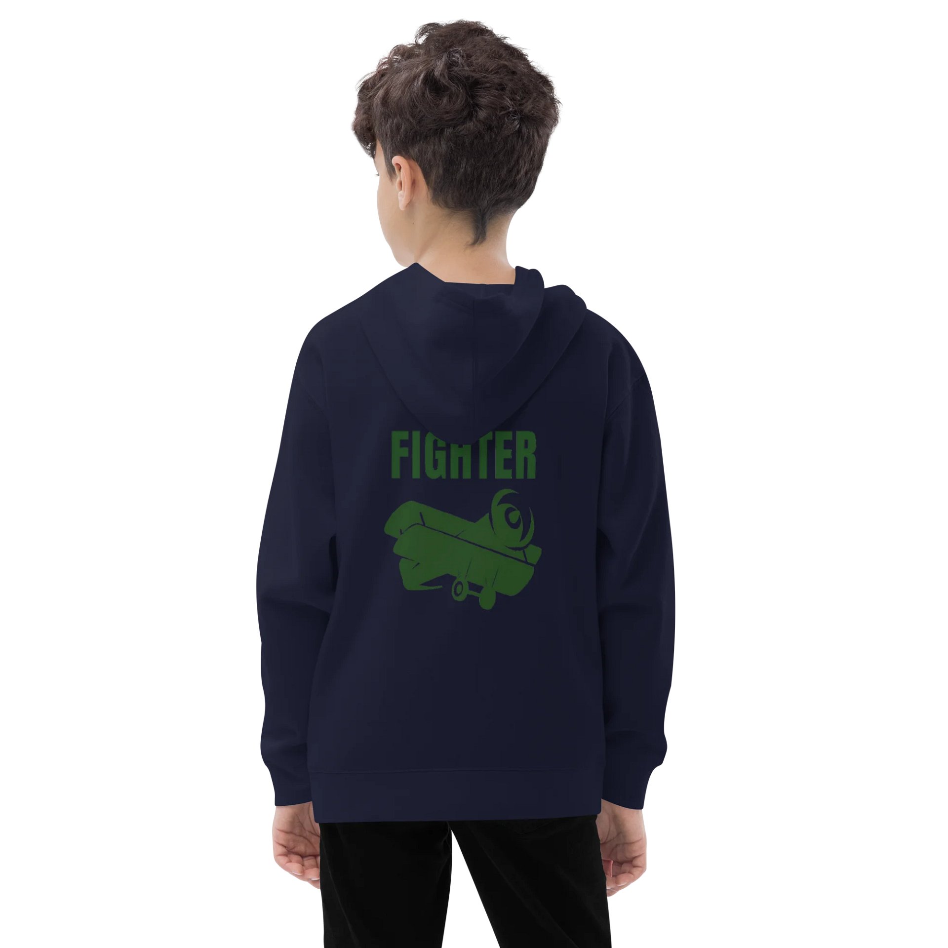 Sweat à capuche avion ancien product image (6)