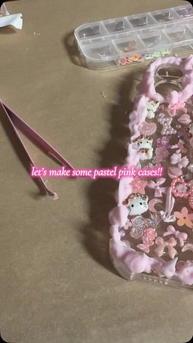 i do customs too!! lmk if you want a case #decoden #junk #phonecase #decora #maximalist