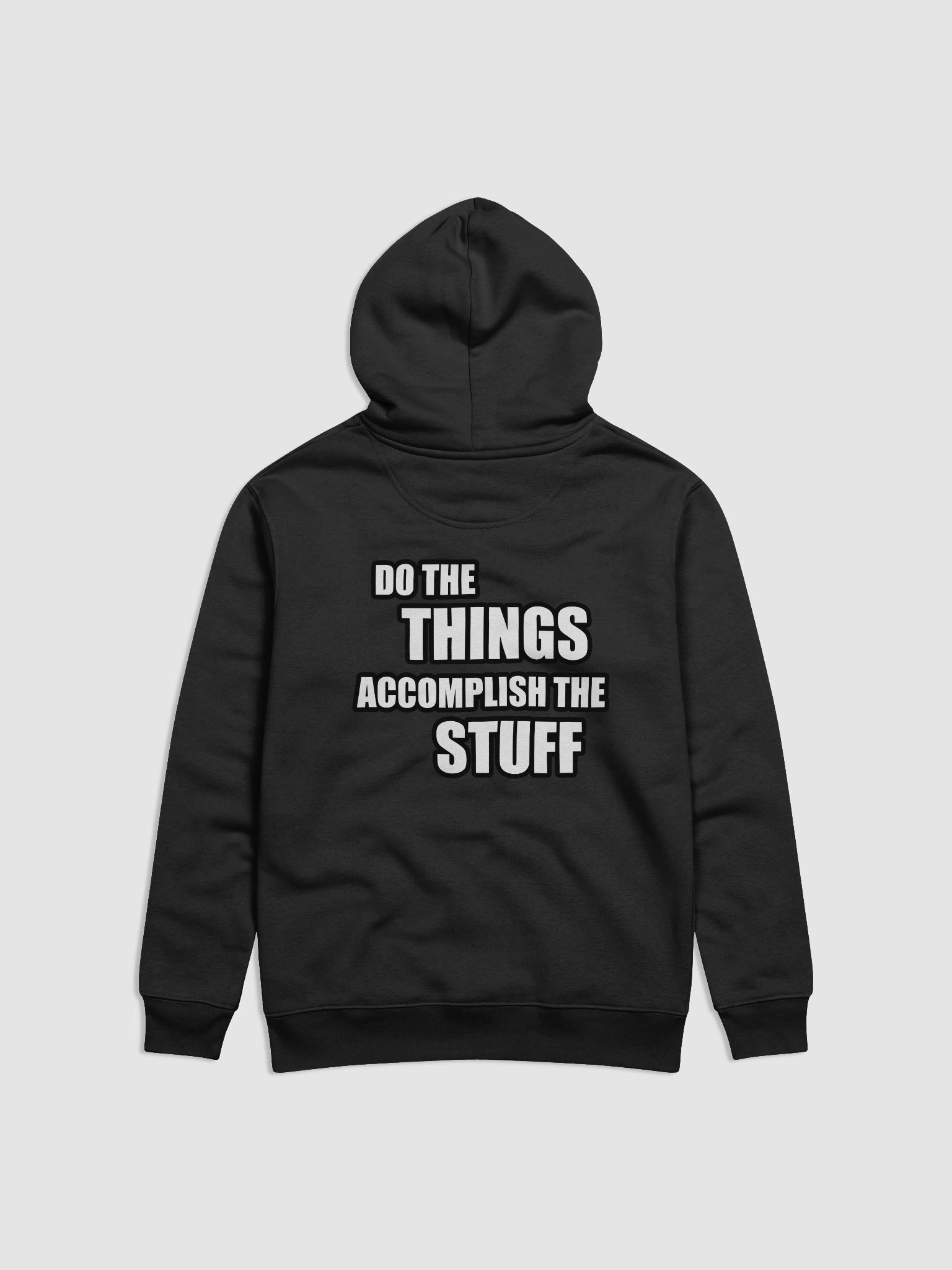 Premium Do the Things Face Hoodie product image (4)