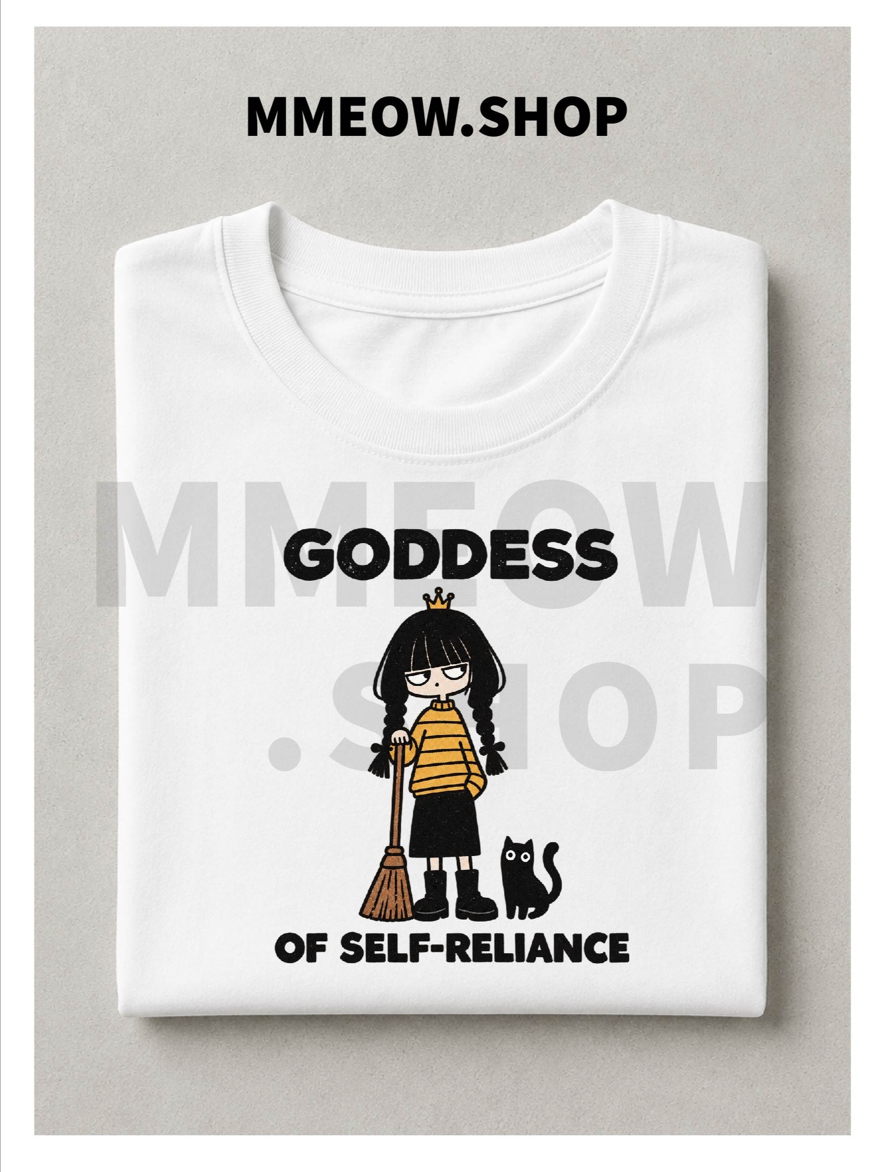 Goddess of self-reliance T - SHIRT PRINTED product image (1)