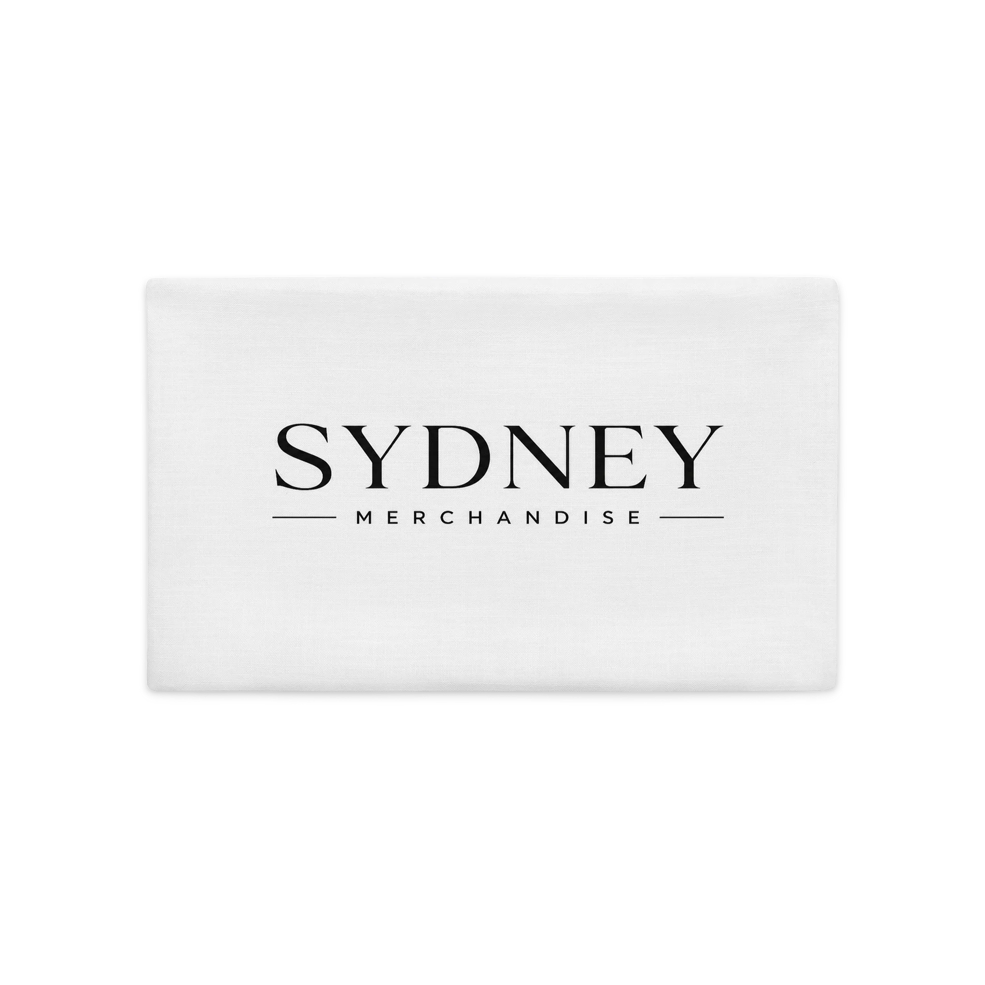 Sydney Merchandise Minimal Logo Pillow Case product image (2)