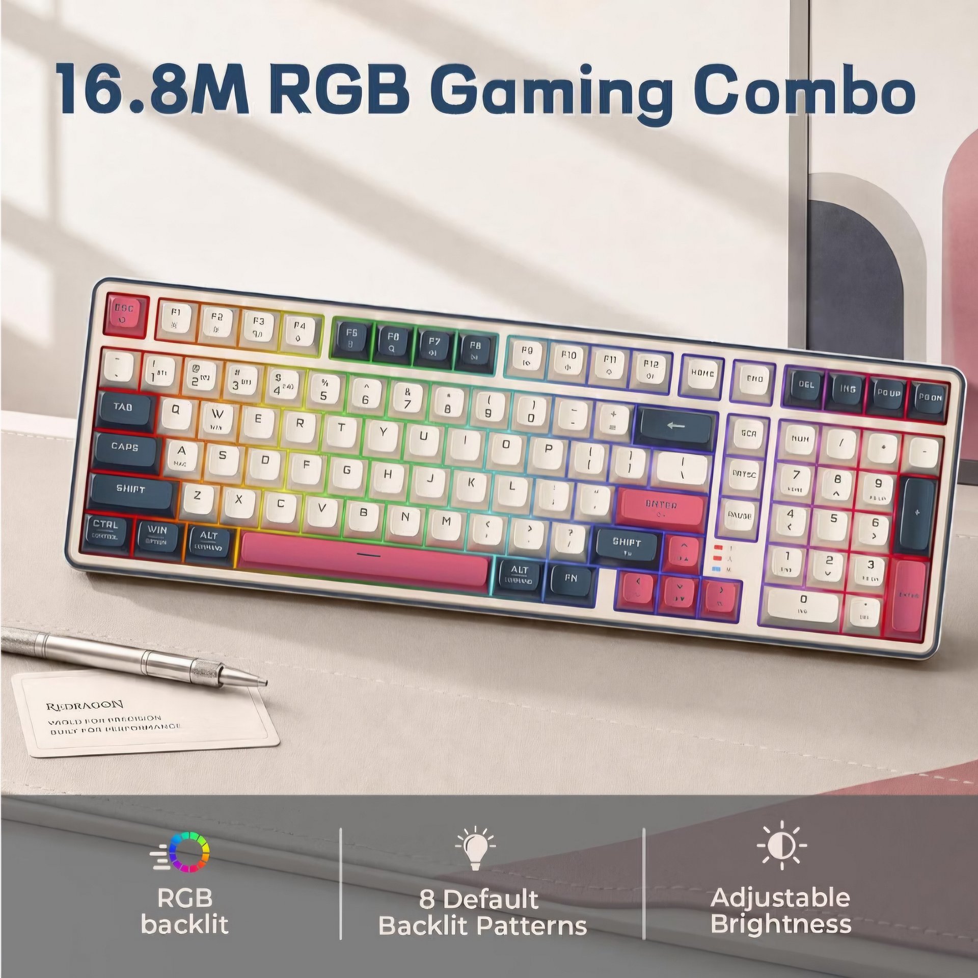 Redragon S Series Wireless Keyboard and Mouse product image (4)
