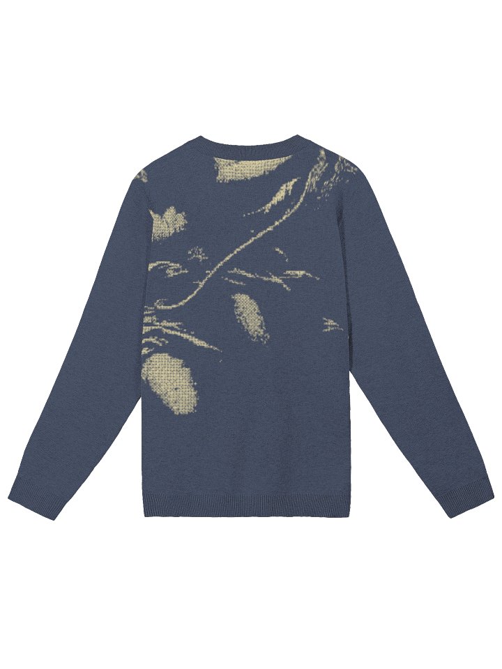 Customizable Classic Fit Jacquard Crewneck Sweater product image (9)
