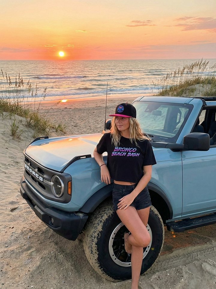 2026 Bronco Beach Bash OBX / Destination Bigfoot Bronco Collab Wool Blend Snapback (Multiple Colors Available) product image (2)
