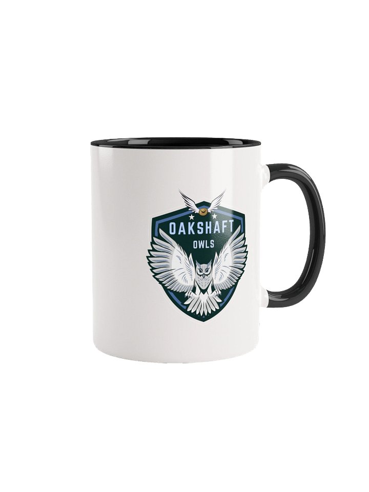 Oakshaft Owls Team Ceramic Mug with Color Inside product image (4)