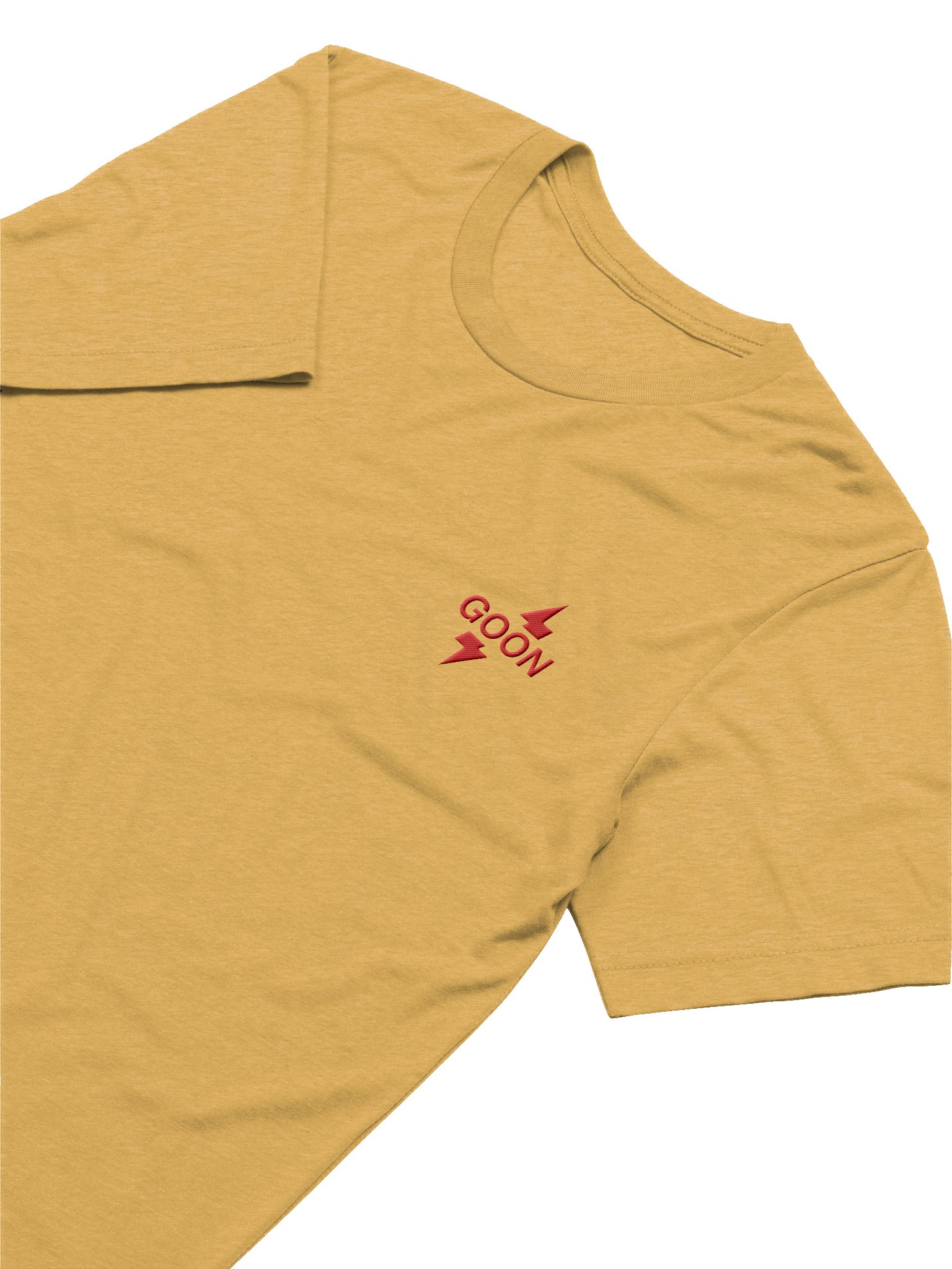 Goon Bolt Short Sleeve T-Shirt Yellow (Small Logo) product image (6)