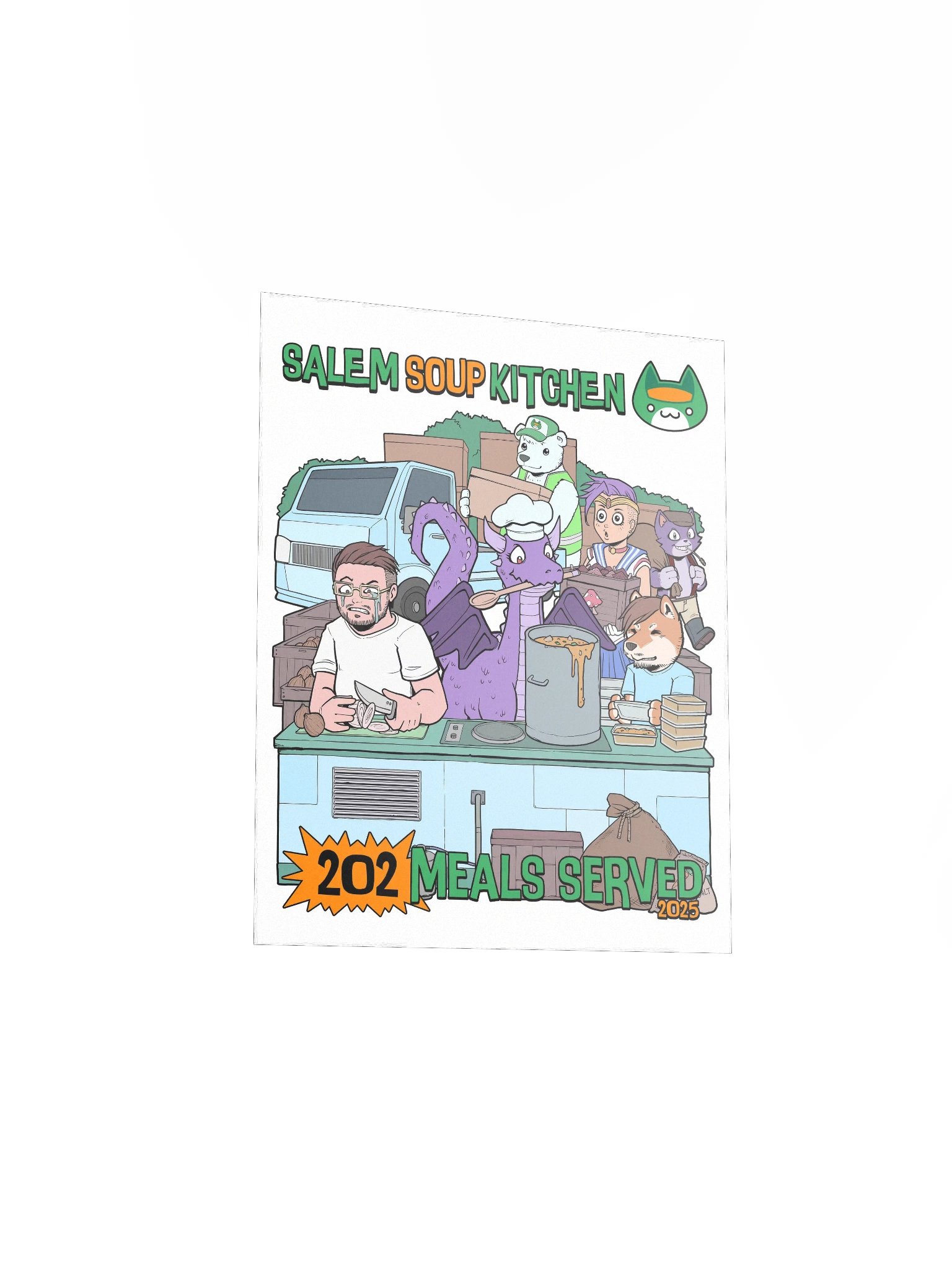 Salem Soup Kitchen 2025 Matte Poster Print product image (3)
