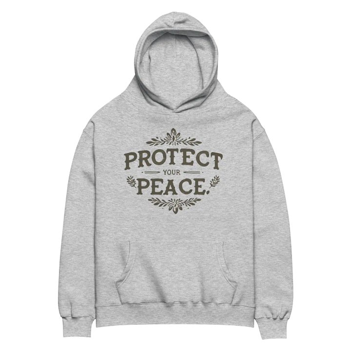 Protect Your Peace Floral Hoodie product image (2)