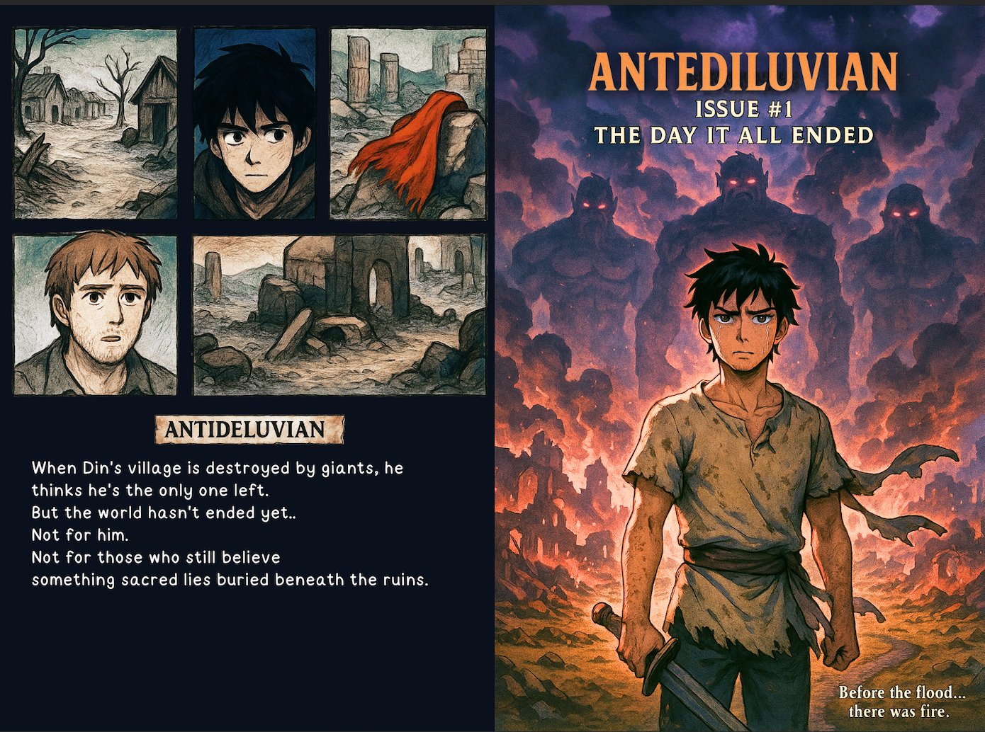 Antideluvian – Issue #1 (Free For Members) product image (2)