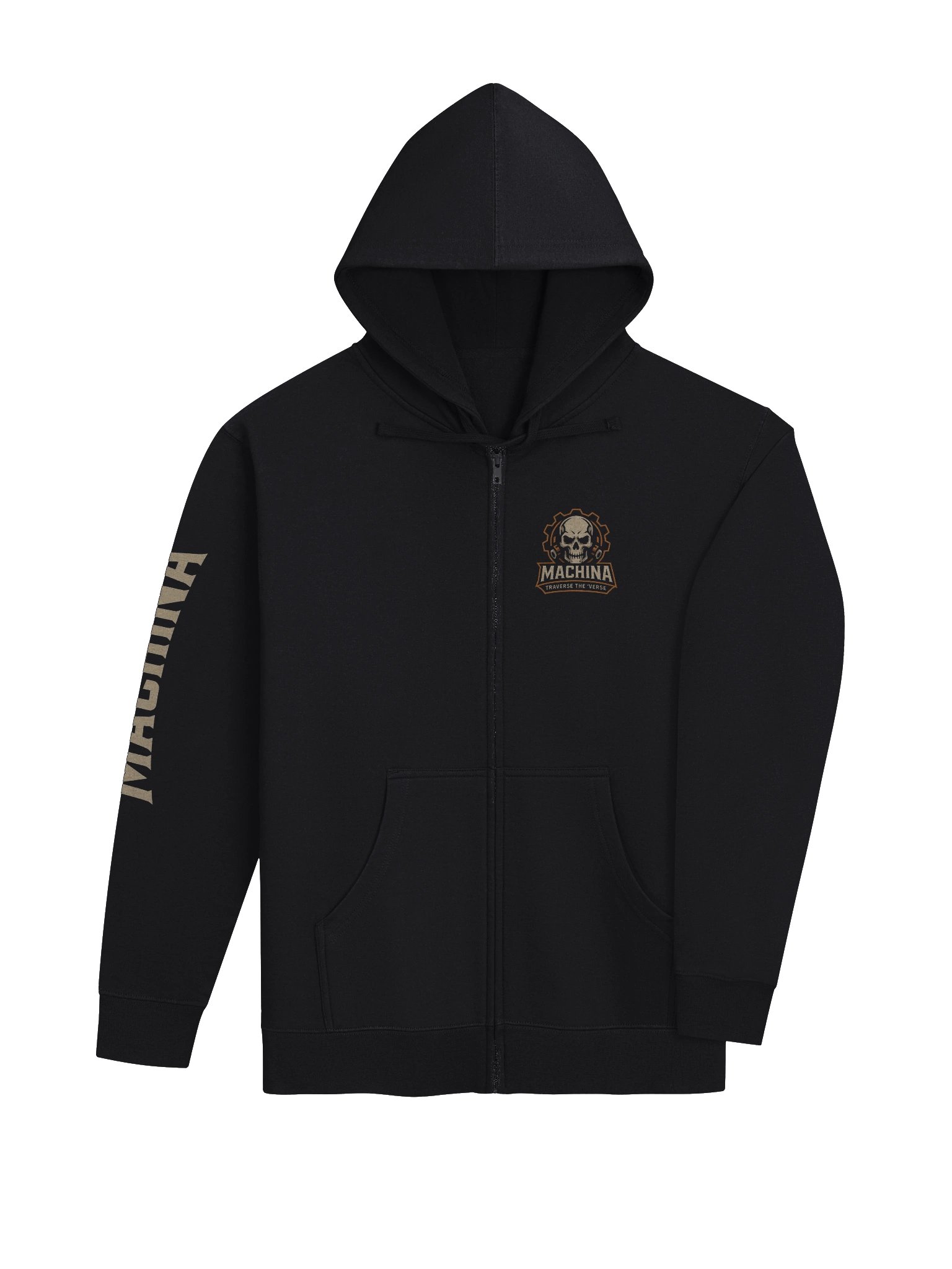 OG Machina – Zip-Up Hoodie (by Independent Trading Co.) product image (4)